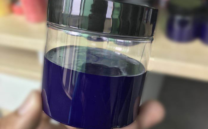 (圖:顏料分散性差)