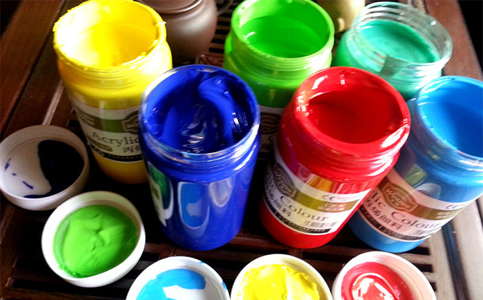 (圖:顏料潤(rùn)濕分散)