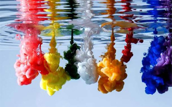 (圖:水性漆顏料分散劑的作用)