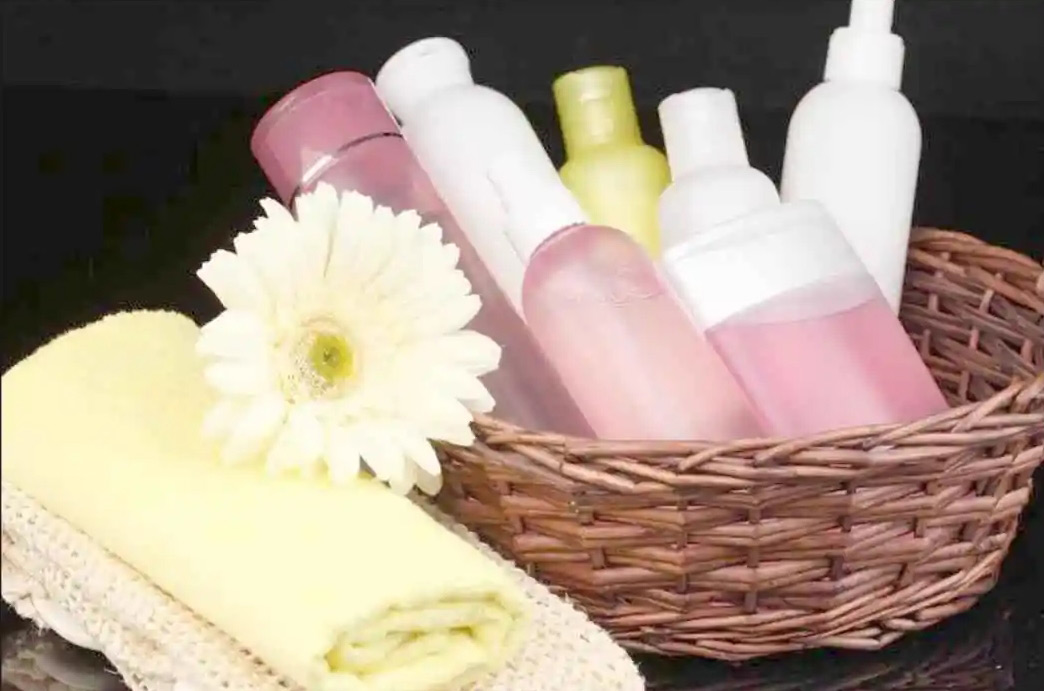 (圖為日化用品展示圖)
